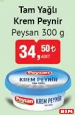 PEYSAN TAM YAĞLI KREM PEYNİR 300 G